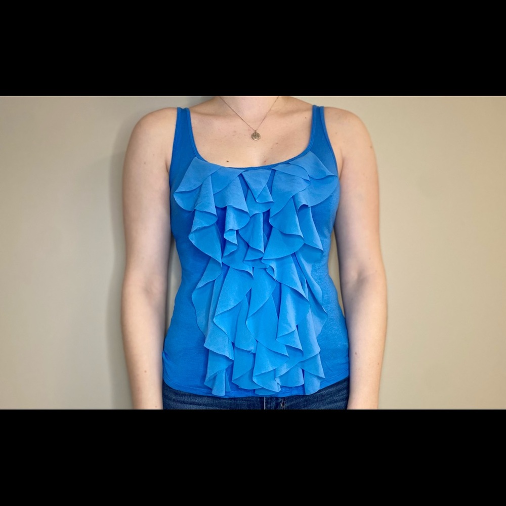 Blue tank top